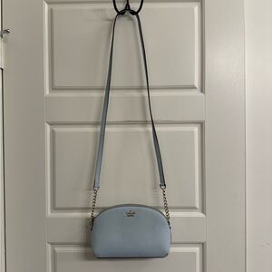 Like-New Kate Spade Light Blue Crossbody Bag